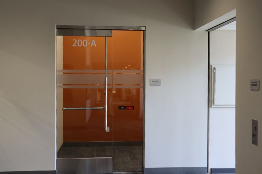 CIC Office 200-A Entrance Door