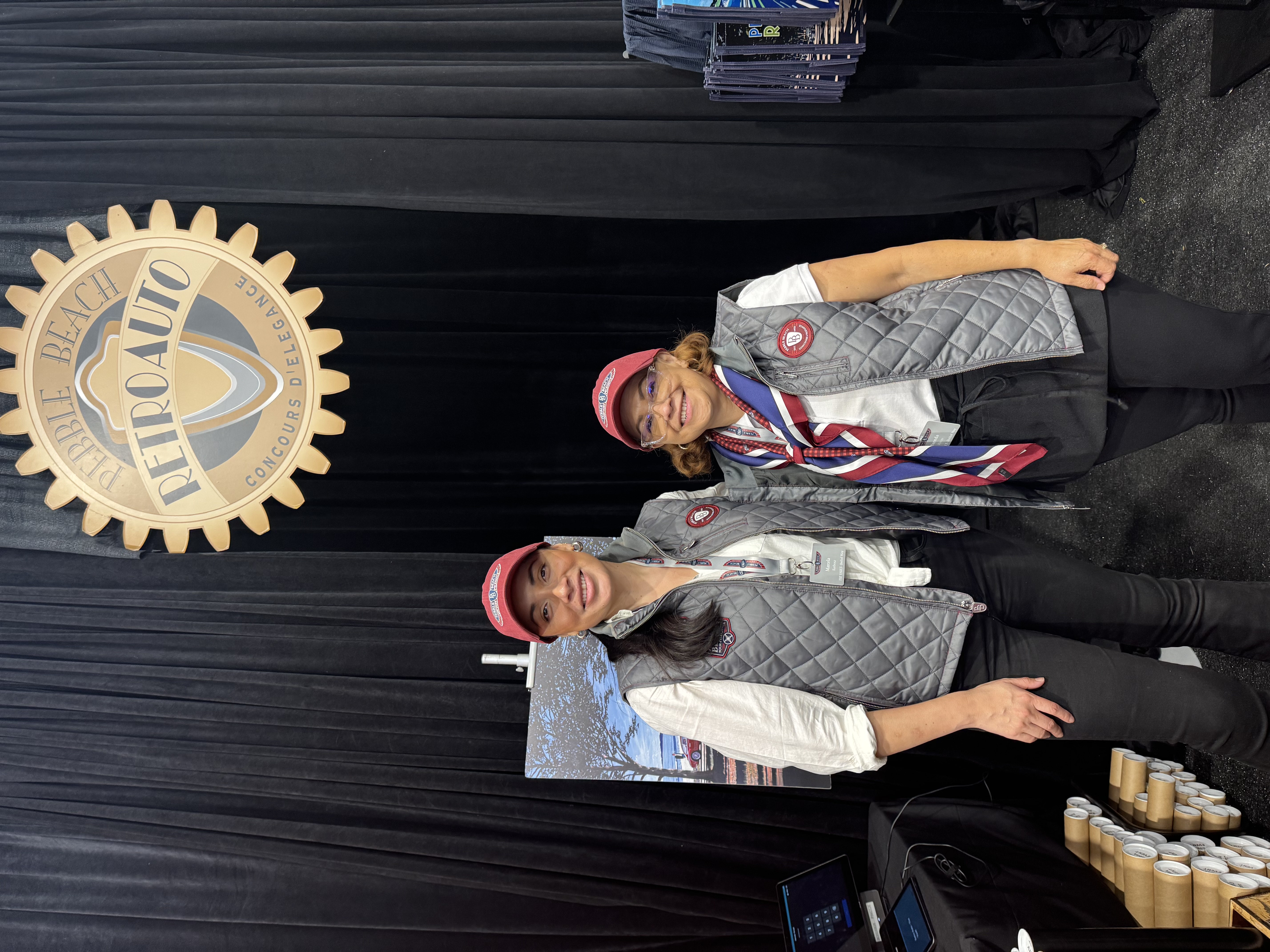 ELS member volunteering at Concours