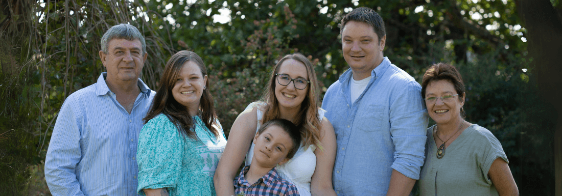 Family of six