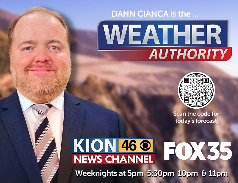 KION Chief Meteorologist Dann Ciana