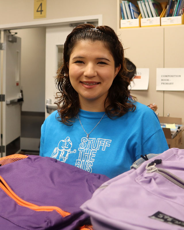2024 Stuff the Bus Youth Volunteer