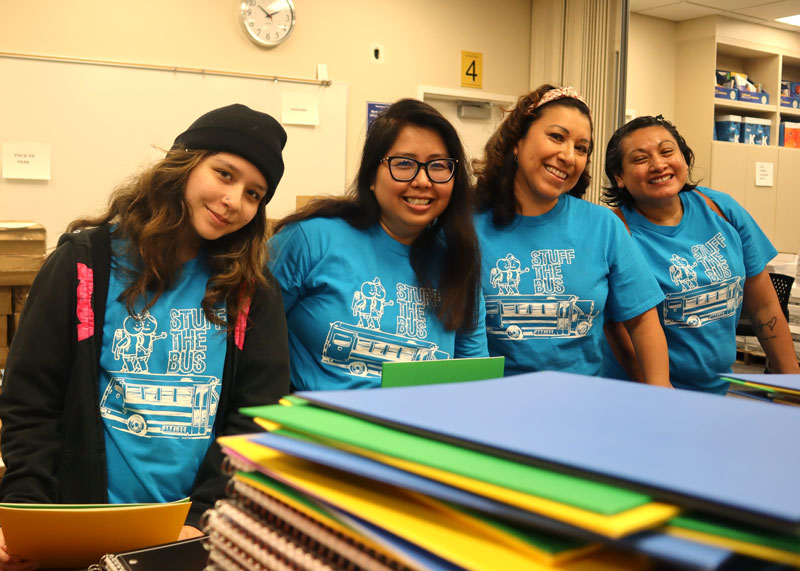 2024 Stuff the Bus Youth Volunteer