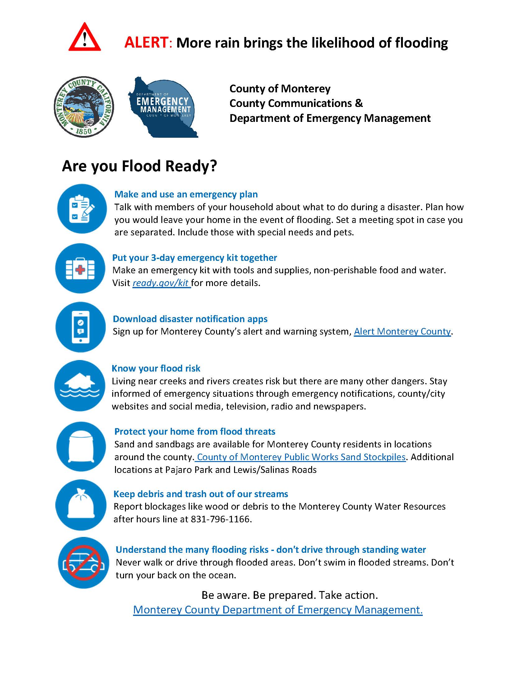 Are you flood ready flyer