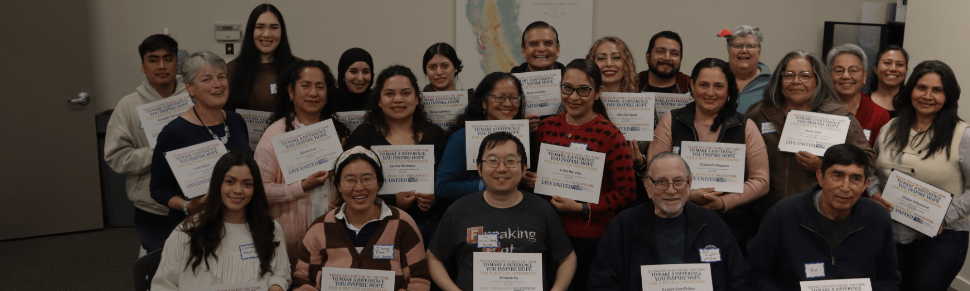 GROUP OF VITA VOLUNTEERS